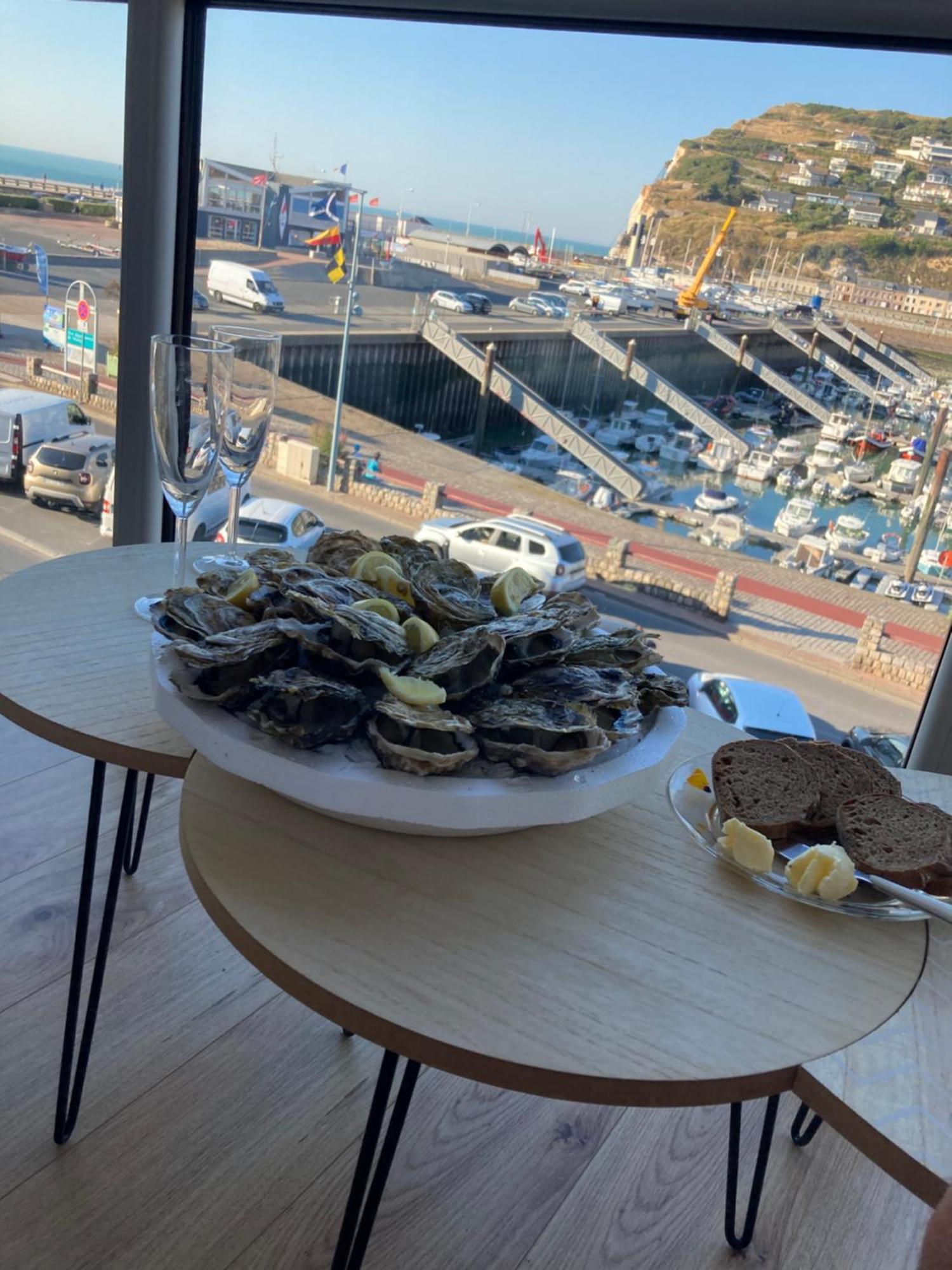 Charmant Studio Avec Vue Sur Le Port Et Falaises Fécamp Εξωτερικό φωτογραφία