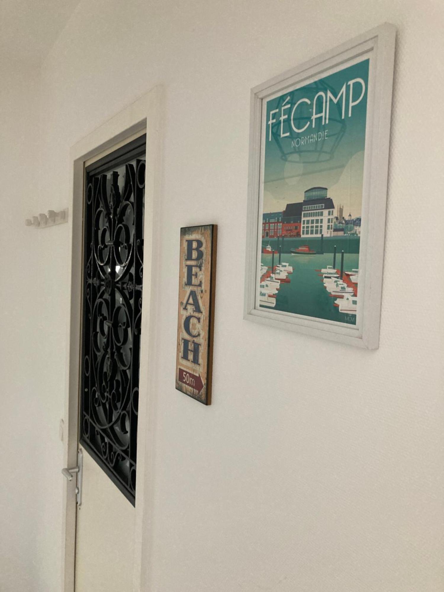 Charmant Studio Avec Vue Sur Le Port Et Falaises Fécamp Εξωτερικό φωτογραφία